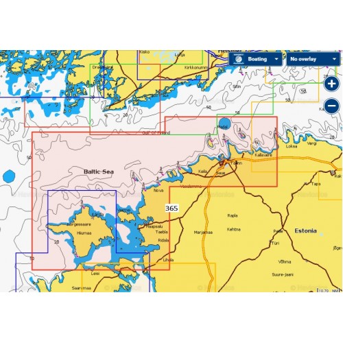 5G365S Navionics+ Small Gold, Хийумаа — Западная Эстония